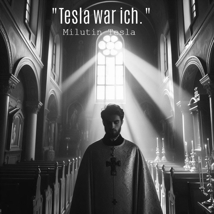 „Tesla war ich.“