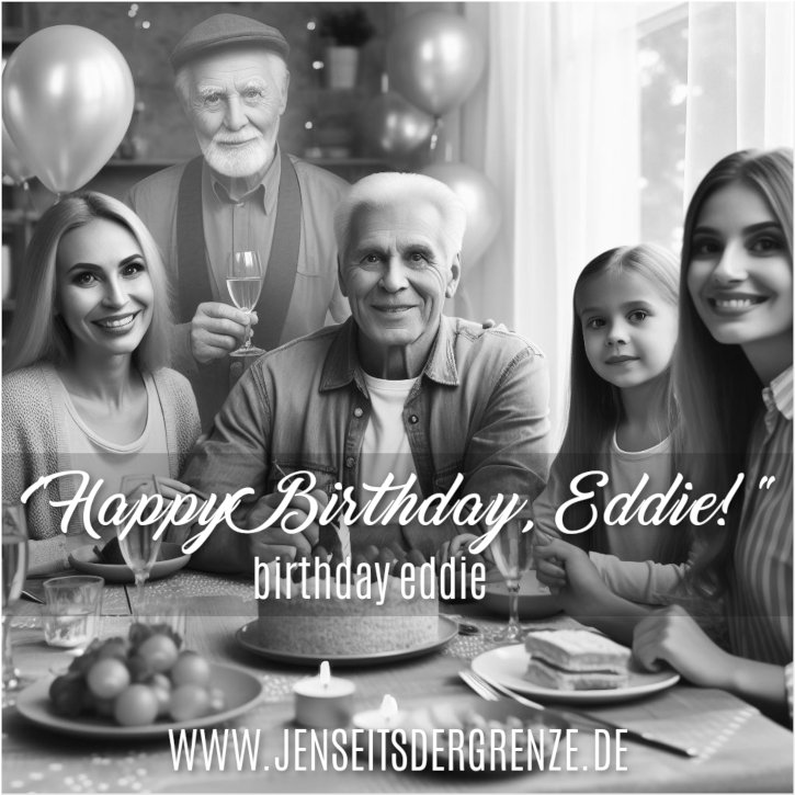 „Happy Birthday, Eddie!“